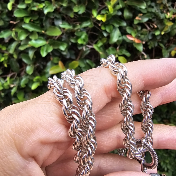 Large Sterling Tiger Necklace - Picture 5 of 10